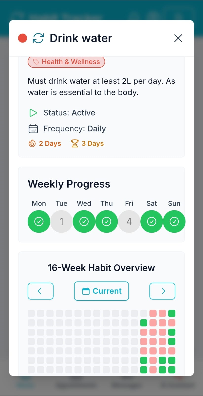 Lifeline mobile application screenshot 2